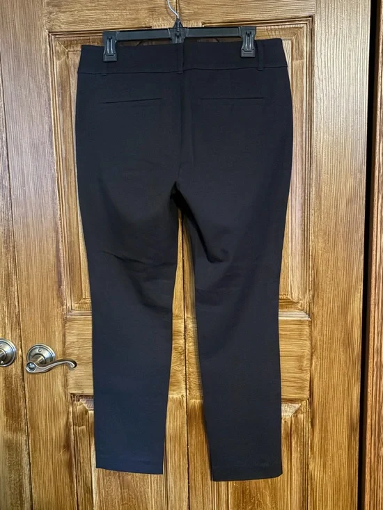 LOFT Black Slim Ponte Ankle Pants - Picture 2 of 7
